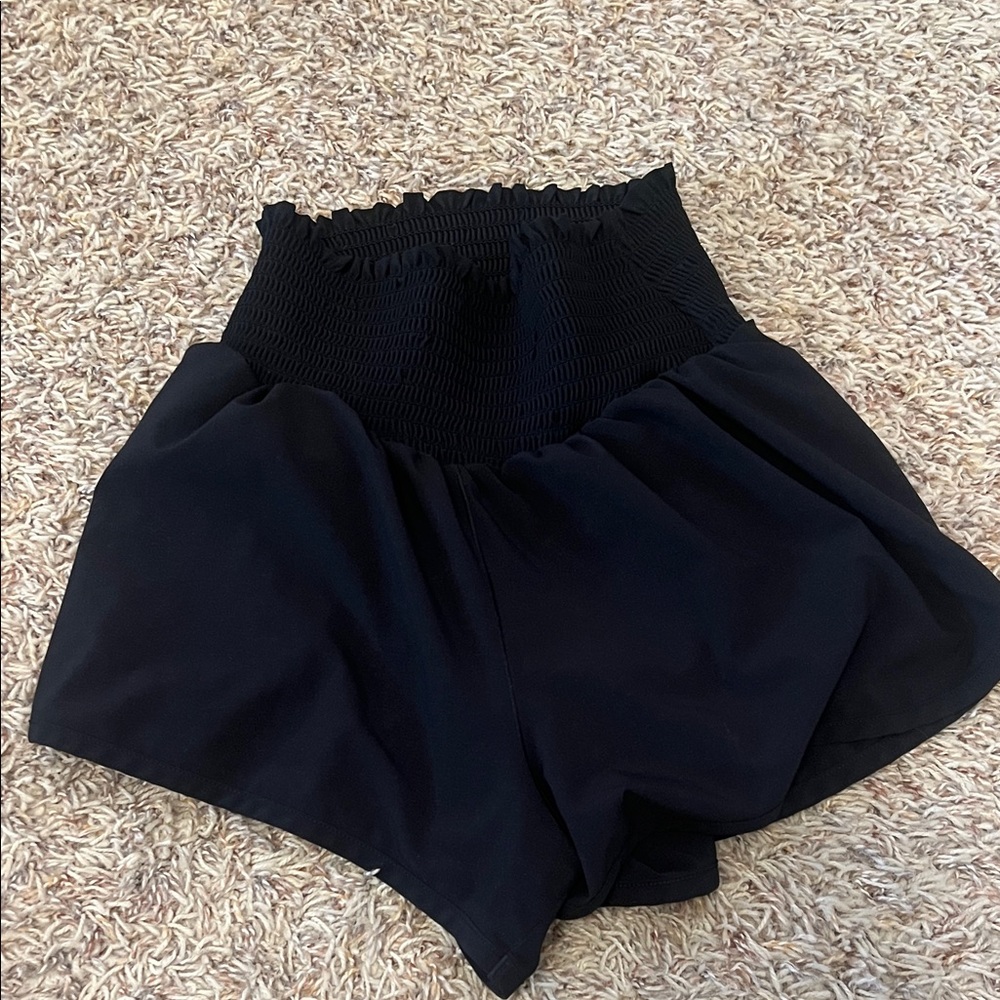 Aerie Black High-Waisted Women's Shorts